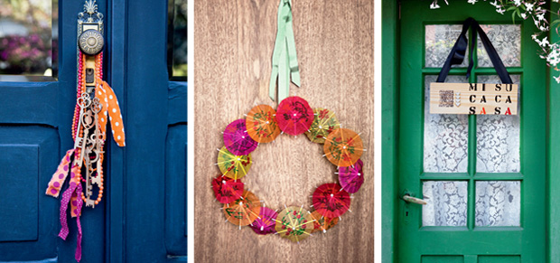  12 deurdecoraties om de ingang van je huis gezellig te maken