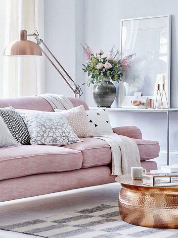  15 bukti bahwa merah muda bisa menjadi warna netral baru untuk dekorasi