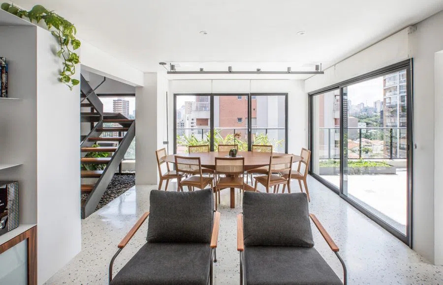  Integrert stue og spisestue: 45 flotte, praktiske og moderne prosjekter
