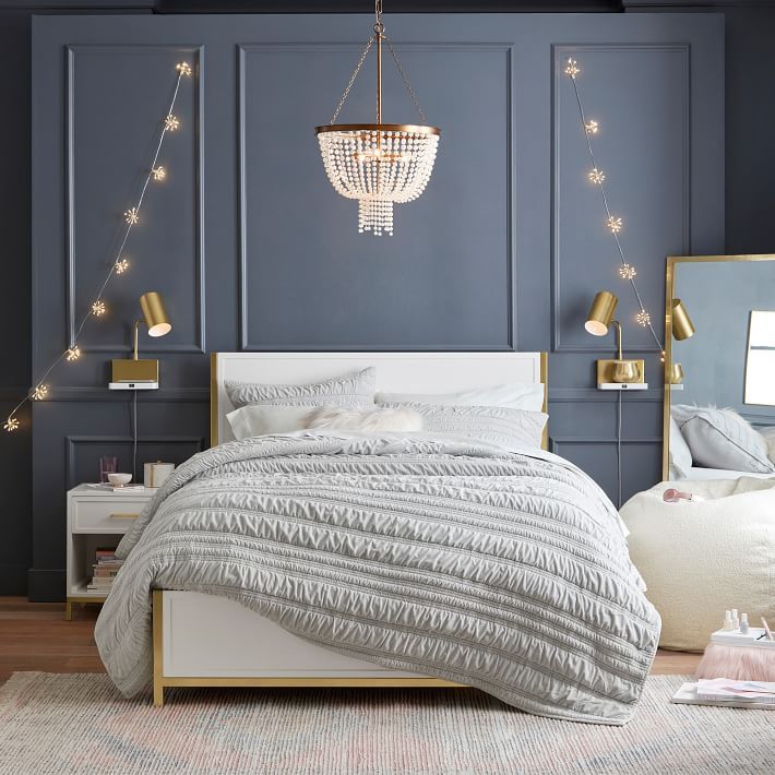  Малки светлини: 53 идеи за декорация на спалнята
