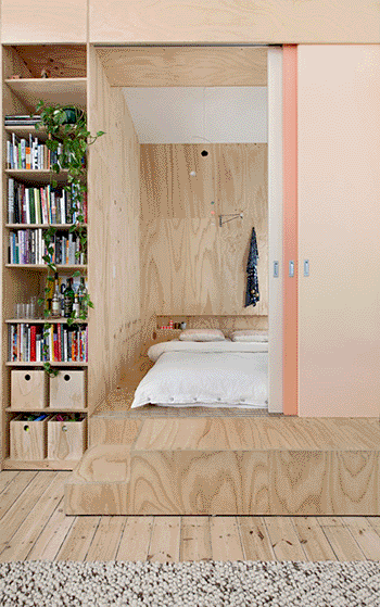  A corto di spazio, ecco 7 camere da letto compatte progettate dagli architetti