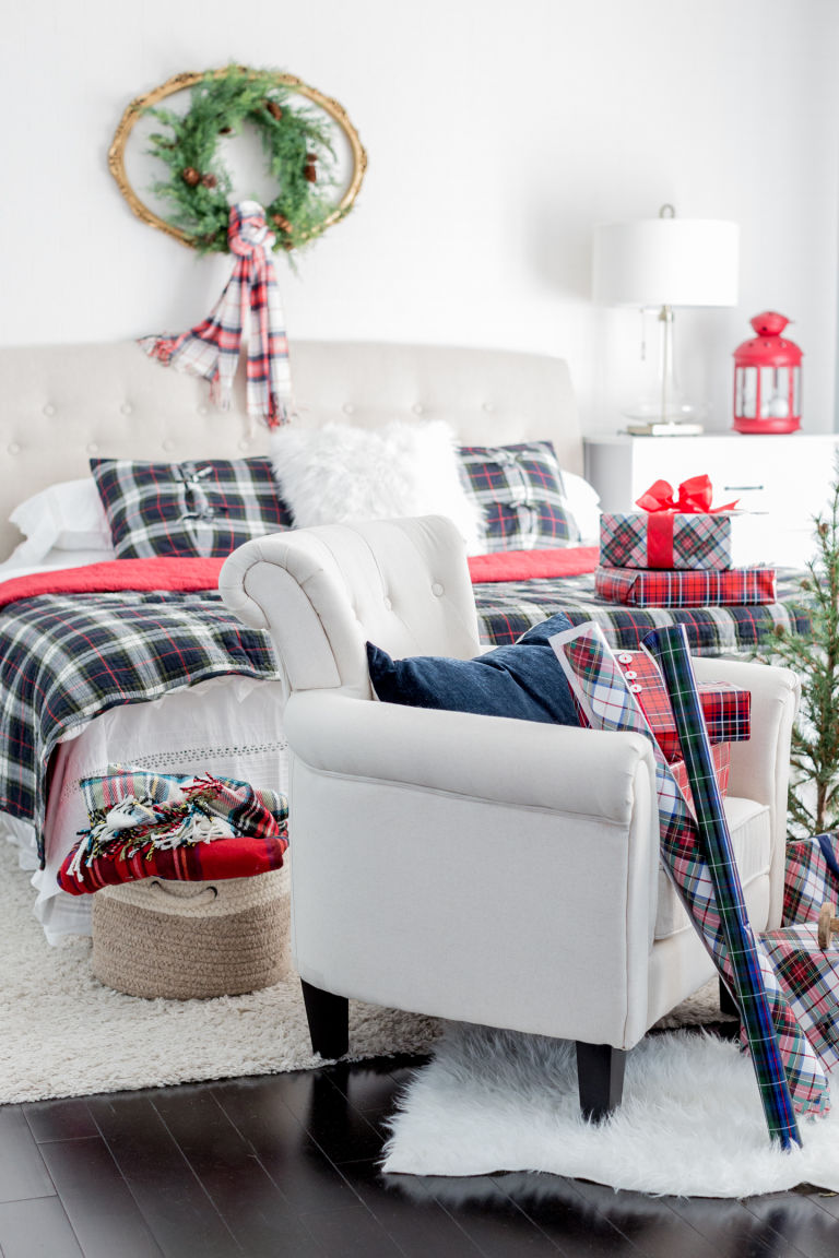  10 festlige måter å dekorere soverommet til jul