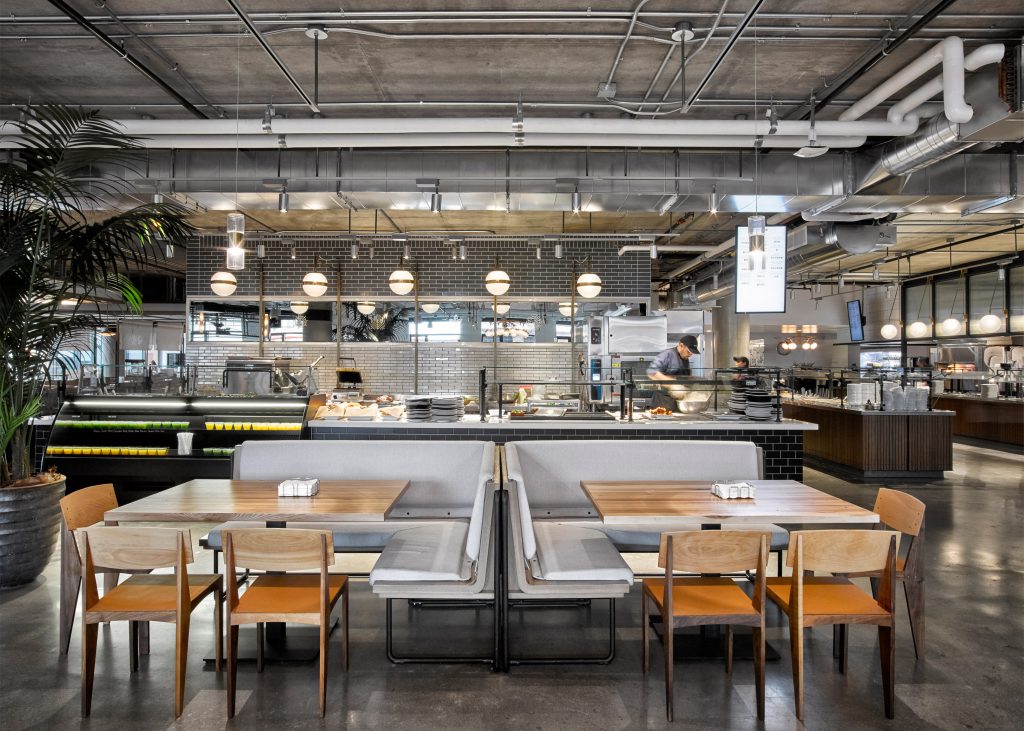  Dropbox abre unha cafetería de estilo industrial en California