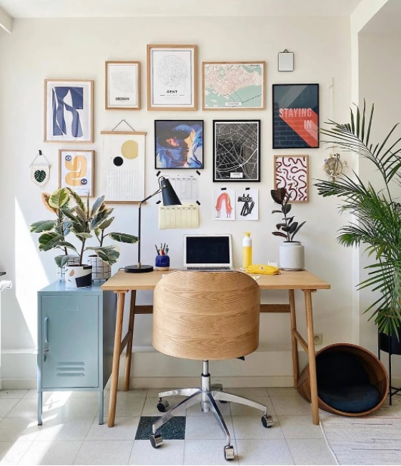  Namų biuras: 10 žavingų idėjų, kaip susikurti savo biurą