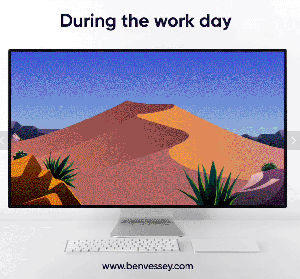  Computer-Hintergrundbilder sagen Ihnen, wann Sie aufhören sollen zu arbeiten