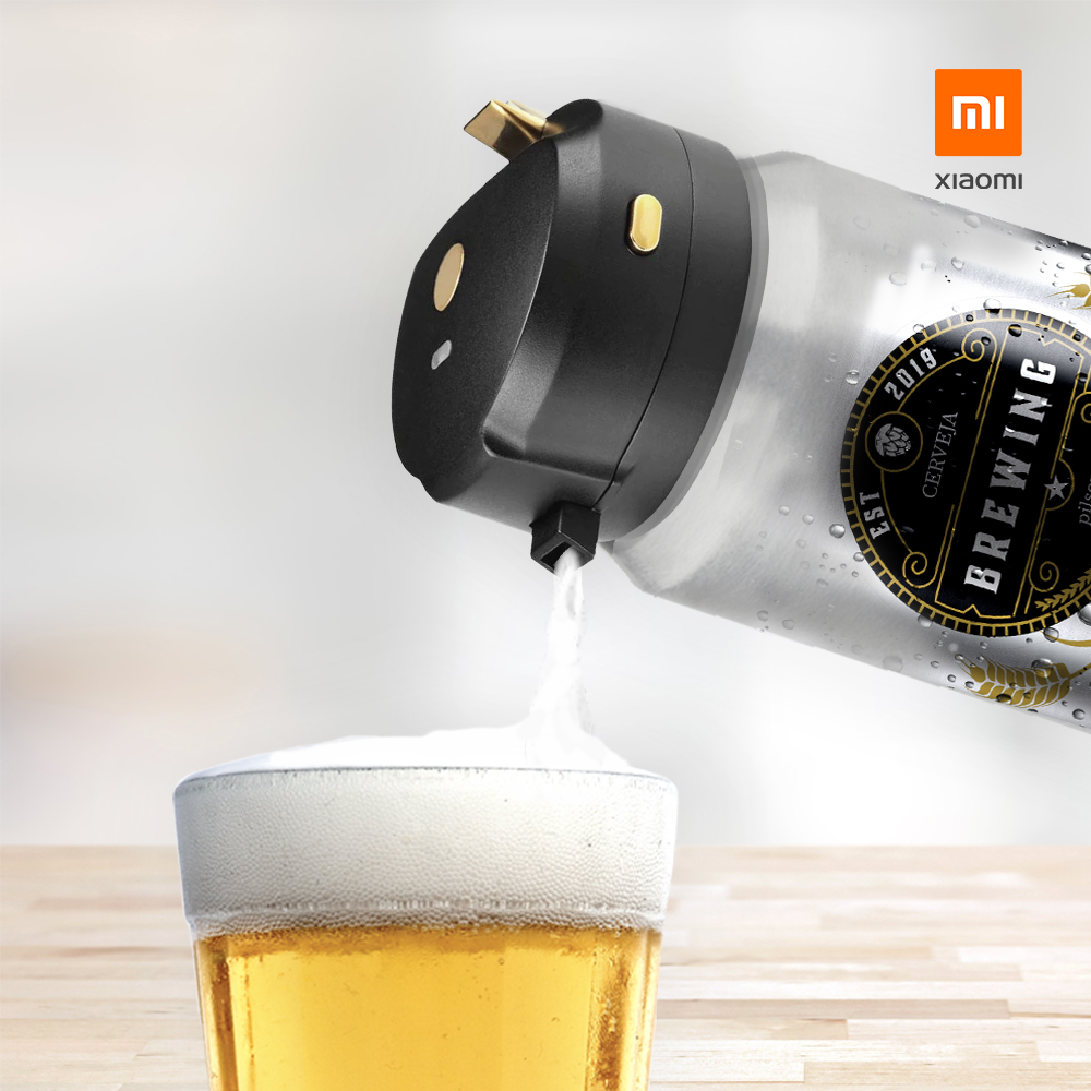  Un gadget portabil transformă berea în bere la draft în câteva secunde