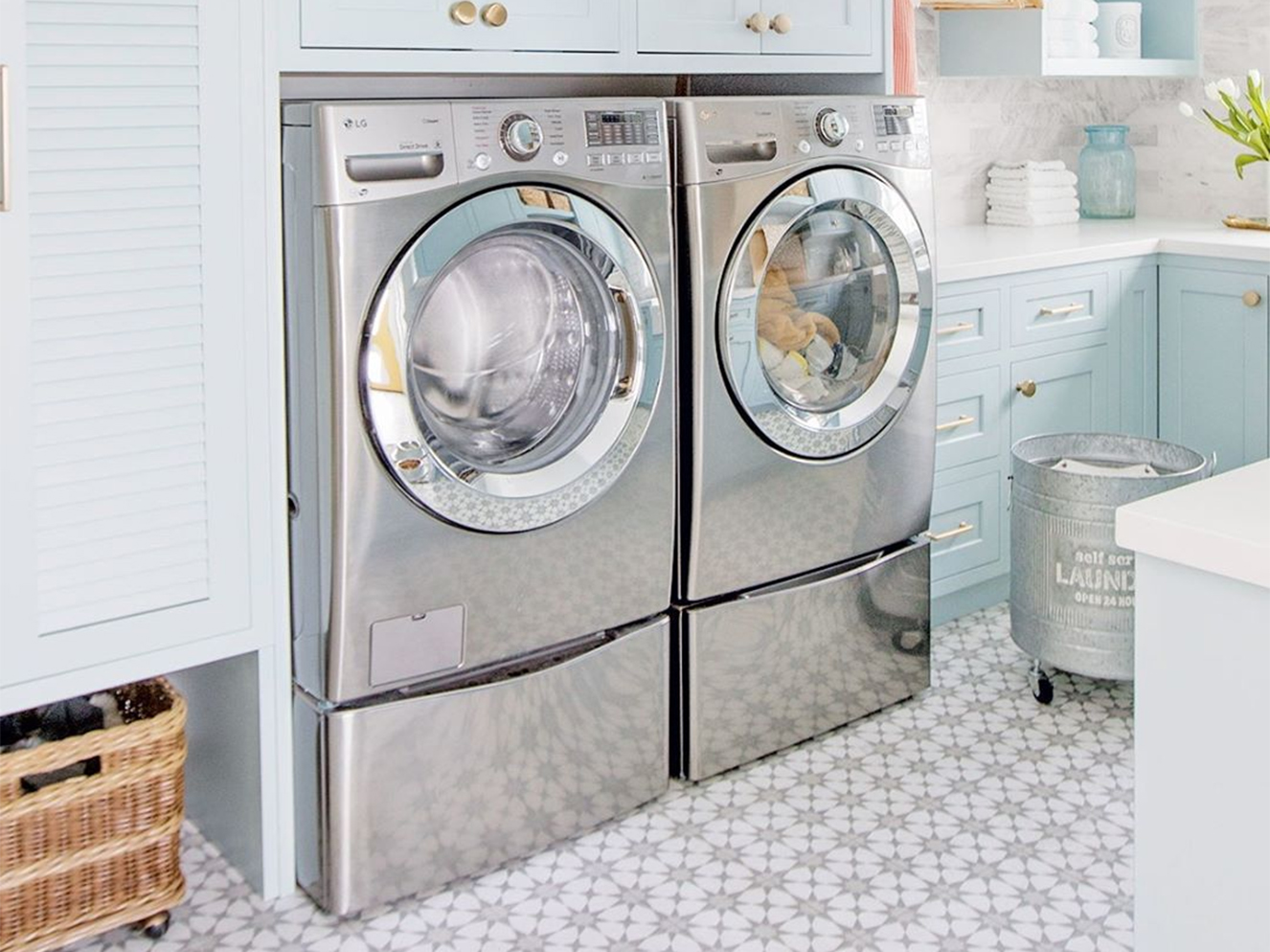  이 10가지 놀라운 세탁소에서 영감을 얻어 나만의 세탁소를 설정하세요