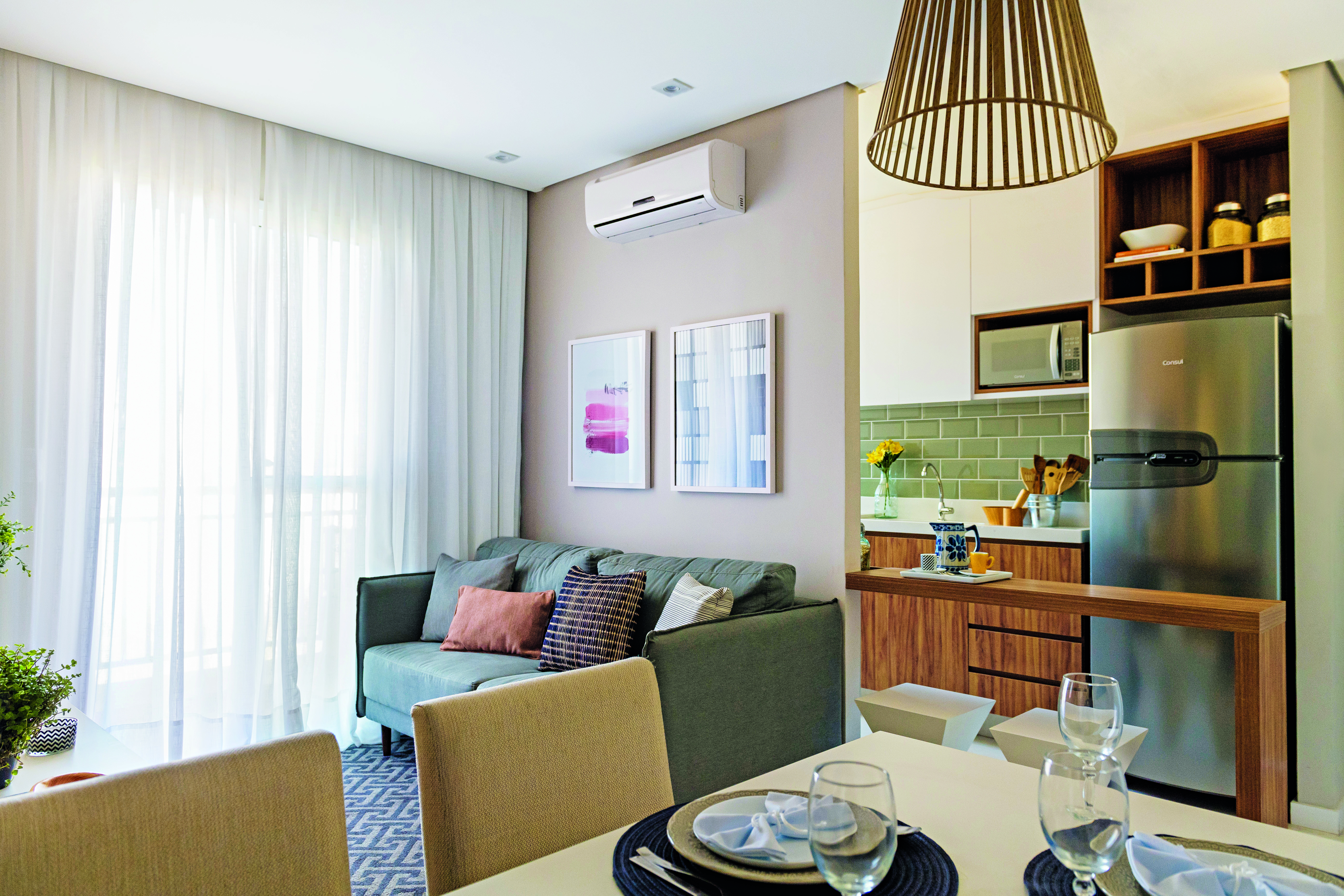  Liten lägenhet: 45 m² inredd med charm och stil