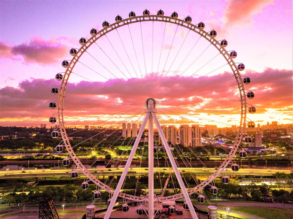  Giant Wheel of São Paulo ကို ဒီဇင်ဘာ ၉ ရက်မှာ စတင်ဖွင့်လှစ်မှာ ဖြစ်ပါတယ်။