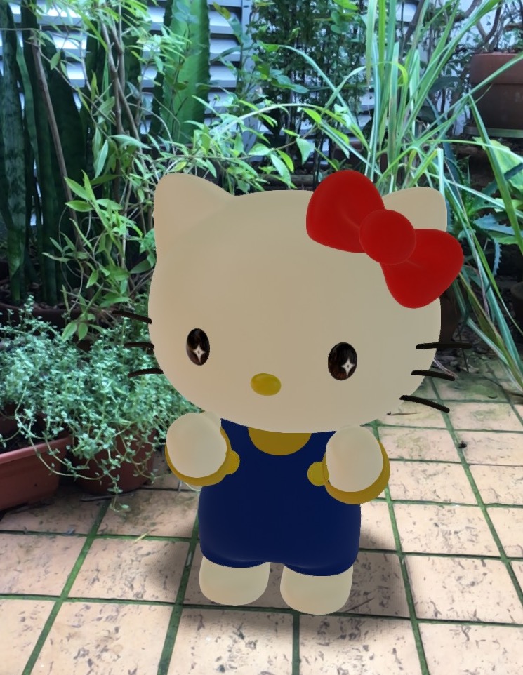  Hello Kitty kan besøke huset ditt takket være ny teknologi fra Google!